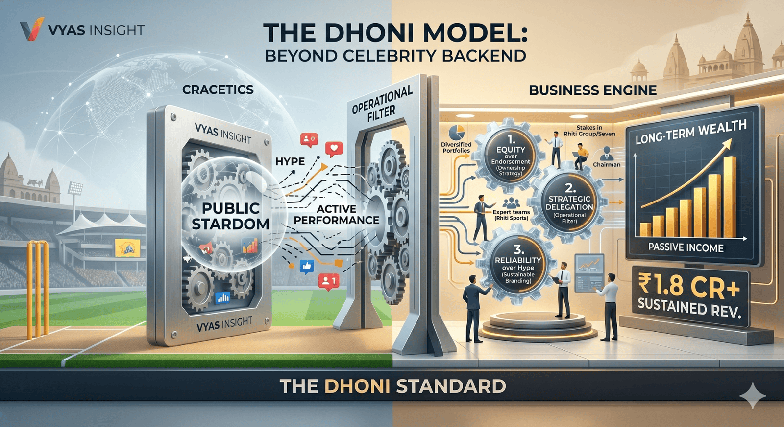 The Dhoni Model: Why Backend Operations Outperform Public Stardom